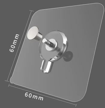 No-Drill Wall Hanging Kit for Frames, Wedding Photos, Calligraphy, and Art - Damage-Free Adhesive Hooks