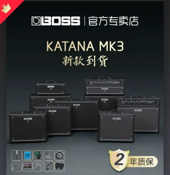 BOSS Roland KATANA-50 Gen 3, KTN-AIR, MINI-X, 100, HEAD Electric Guitar Amplifiers with Bluetooth