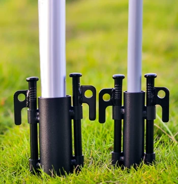 Outdoor Camping Canopy Pole Fixator - Tent Support Stabilizer for Sun Shelters, Fishing Umbrellas, and Windproof Ground Stakes