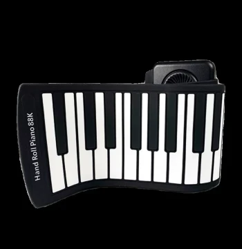 Roll-Up Piano Keyboard - Soft Practice Electronic Keyboard for Dormitories