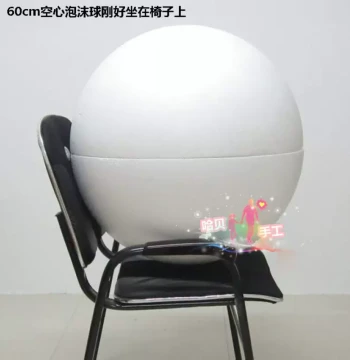 Large Hollow Foam Balls - Styrofoam Spheres for DIY Wedding Crafts, Handmade Accessories 20-80cm