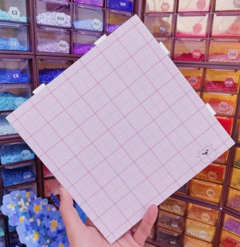 Douniu Perler Beads Board Core Series 78-Pin Extended Pin Base Plate, Thickened High-Temperature Resistant DIY Craft