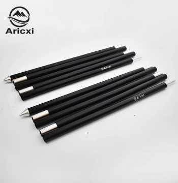 Aires Sturdy 7075 Aluminum Alloy Tarp Pole - Outdoor Tarp Support Frame, 2-Meter Height, Thickened Design