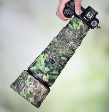 Camouflage Lens Cover for NIKON Z 600mm F6.3 VR Telephoto Lens (Model Z663)