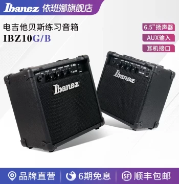 IBANEZ IBZ10G/B Electric Guitar/Bass Amplifier, Beginner Starter Amp