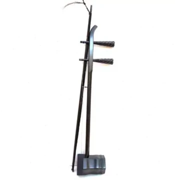 Free Shipping - Performance Jing Erhu, Full Ebony Hexagonal Jing Erhu Fiddle Model EH054