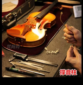 Professional Violin Repair and Maintenance Service - Headstock Breakage Fix, Tuning, Repainting, Regluing, and Soundpost Replacement