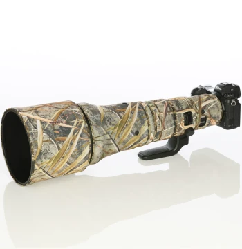 Camouflage Lens Coat Protective Cover for Nikon Z 800mm F6.3 VR S Super-Telephoto Lens, Model Z863