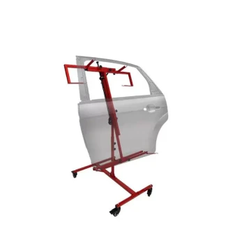 Adjustable Mobile Spray Painting Stand for Auto Repair - Engine Hood, Body Panels, Doors, and Fenders