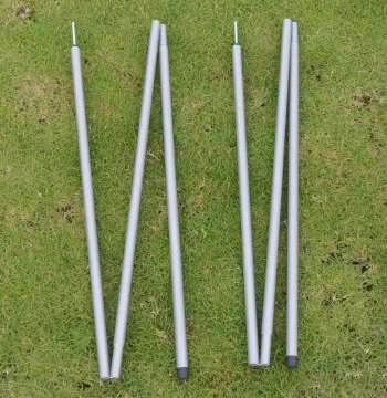 Outdoor Tent Pole Support Accessories - Porch Sunshade Canopy Awning Poles, 16/19/25mm Door Curtain Rods