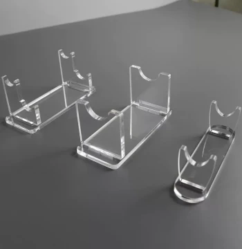 Transparent Acrylic Pen Holder for Gel Pens and Fountain Pens, Lip Glaze Display Stand, Makeup Brush Rack, Ballpoint Pen Organizer