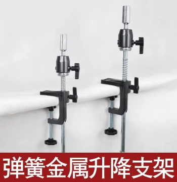 Mannequin Head for Hairdressing Practice - Metal Spring Desktop Stand, Real/Synthetic Hair Model Head, Doll Head Display Rack