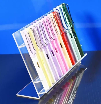 Viral Multi-Function Ballpoint Pen Holder Eyebrow Pencil Stand Neutral Pencil Display Rack Makeup Brow Pen Organizer