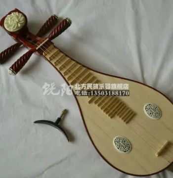 Direct Sale from Hebei Raoyang Northern Folk Musical Instrument Factory: Professional Rosewood Liuqin, African Red Sandalwood Liuqin, Special Price