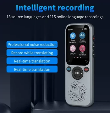 S20 Portable Voice Language Translator Two-Way Translating D
