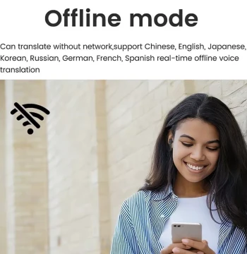 Intelligent Translate Earbuds 144 Languages Real Time AI Voi