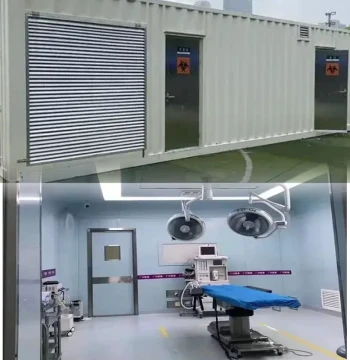 Rescue Fire Emergency Tool Container Module Outdoor Hospital Operating Room Mobile Field Hospital