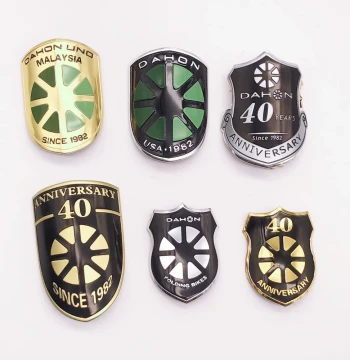 Bicycle Mountain Bike Decorative Stickers Head Tube Label Frame Fork Accessories dahonn Aluminum Alloy