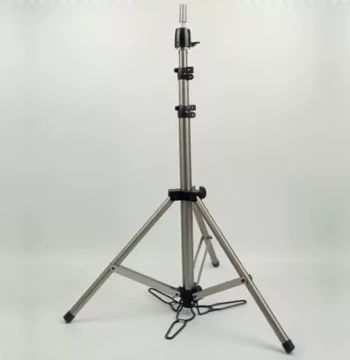 Premium Salon Mannequin Head Stand, Aluminum Alloy Tripod for Apprentice Braiding and Styling, Wig Model Head Fixed Bracket