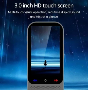 S80 Pro Portable Language Translator Device & 138 Languages