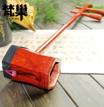 Fanchao Rosewood Peking Opera Accompaniment Performance Club JRH-01 Jing Erhu Instrument Xipi Erhuang with Free Accessories