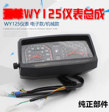 Motorcycle Instrument Cluster WY125 Speedometer Electronic Assembly