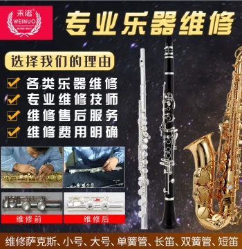 Flute Repair Pad Replacement Tuning Clarinet Maintenance Second-hand Wind Instrument Recycling Saxophone Refurbishment
