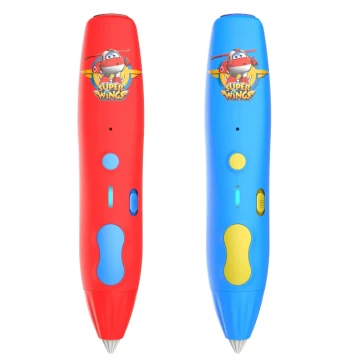 Kids 3D Printing Pen Low-Temperature with Voice Charging 3D Educational Magic Doodle Drawing Pen
