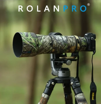 Lens Cover for Nikon Z180-600, Jungle Camouflage Series by ROLANPRO