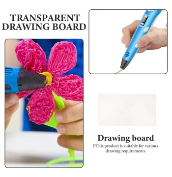 10Pcs Transparent Tracing Board For 3D Printing Pen Kids Dra