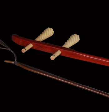 Handcrafted Pear Wood Jing Erhu Xipi Erhuang Da Erhuang Yellow Jujube Wood Jing Erhu Pegs Included