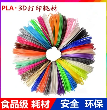 Imported 3D Pen Filament, High-Temperature PLA/PCL, Safe and Eco-Friendly, 1.75mm Material for Students and Gifts