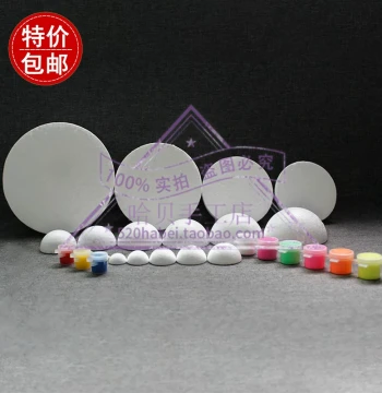 Styrofoam Solid Hemisphere Foam Ring for DIY Crafts, Early Education, Wedding Aisle Decor, and Bouquets