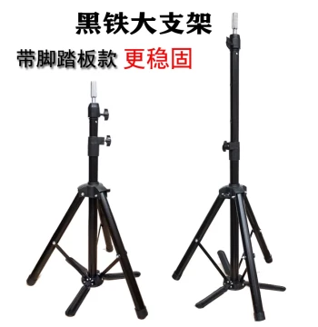 Mannequin Head Stand for Haircut Practice - Large Floor-Standing Tripod for Styling Training Heads, Universal Fake Head Holder