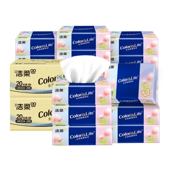 Facial Tissue Bulk Pack, Durable Hygienic Paper