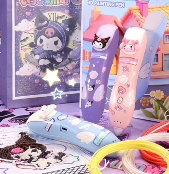 3D Printing Pen for Kids, Low-Temperature Safe Stereo Graffiti Drawing Pen, Ideal New Year Gift