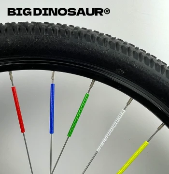 Bicycle Spoke Reflectors - Colorful Decorative Wheel Wire Clips for Kids' Bikes and Road Bike Modification