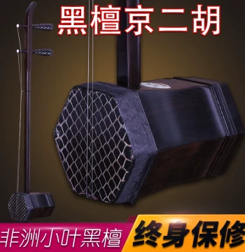 Ebony Jing Erhu Xipi Erhuang Peking Opera Accompaniment Professional Performance Includes Full Accessory Set