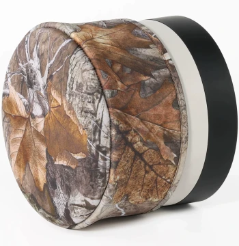 Telephoto Lens Hood with Short Camouflage Lens Cap Cover - Custom Quick-Made Import Elastic Fabric