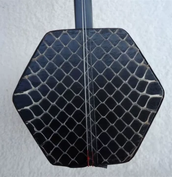 Professional Beijing Erhu – Rosewood Body, Ebony Finish – Complete Accessories for Xipi and Erhuang Styles