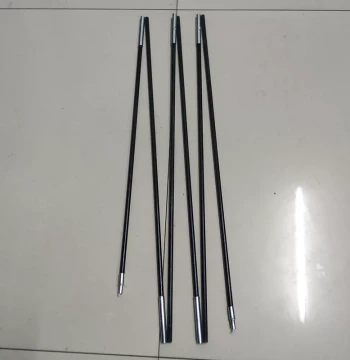 Outdoor Single Camouflage Tent Pole, Tent Support Rod Accessories, 2-Person 3-4 Person Aluminum Alloy Military-Grade Support Poles