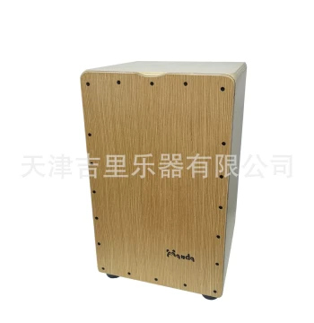 Premium Cajon Drum Box – Wooden Percussion Instrument for Kids and Adults