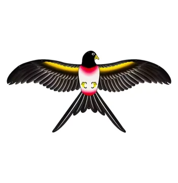 Kids' Handheld Fishing Rod Kite Set - Easy-Fly Goldfish & Swallow Dynamic Kites, Specialized Paper Kites for Children, Spring Outing Edition for Boys, 2025 New Arrival