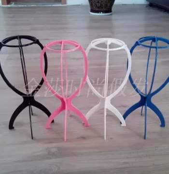 Wig Head Stand and Storage Rack, Foldable Wig Holder, Ideal Choice for Wig Storage