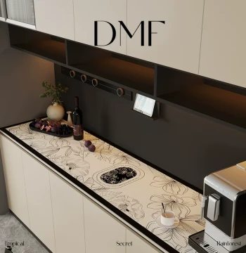 Luxury TV Stand, Sideboard, and Shoe Cabinet Protective Mat – Stain-Resistant Tablecloth for Entryway and Wine Cabinet