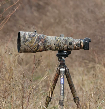 Lens Coat for NIKON Z 400mm F2.8 TC VR S - Fixed Focus Camouflage Dust-Proof Elastic Protective Cover