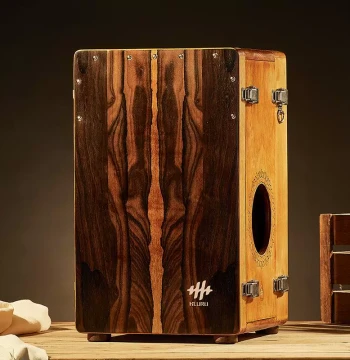 Authentic Luru Cajon Drum, Hand Percussion Instrument Suitable for Self-Learning Beginners