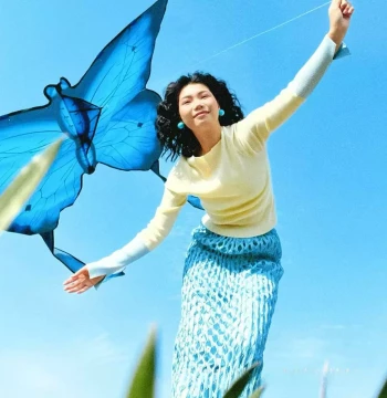 New Weifang Kites Wholesale - Trendy Cartoon Kites with Checkered Fabric and Heat Printing, Educational Kites for Children