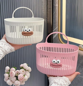 [New Store Promotion] Wall-Mounted Storage Basket - Multi-Functional Hanging Organizer for Kitchen, Bathroom, Restroom, and Bedroom