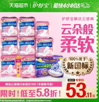 Sanitary Pads Day & Night Combo Ultra-Thin